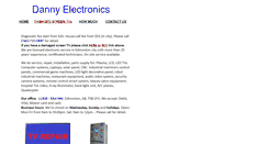 Desktop Screenshot of edmontontvrepair.com